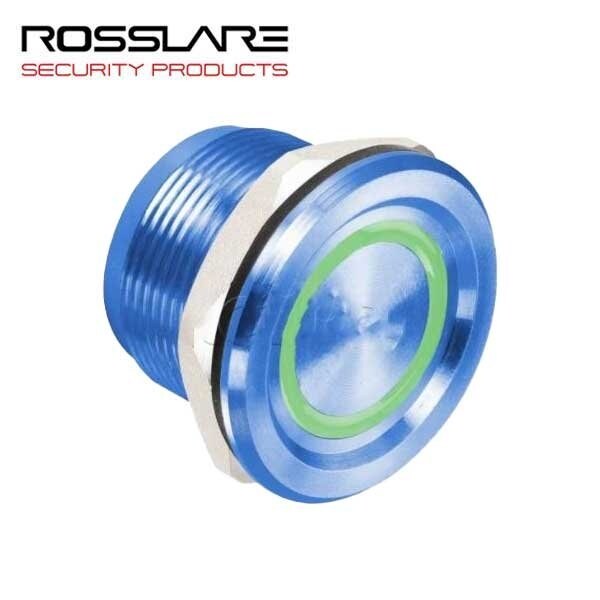 PIEZOELECTRIC SWITCH W/LED RING, BLUE